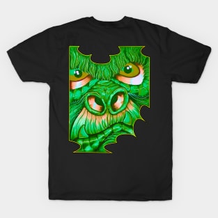 Green Gorilla Face T-Shirt